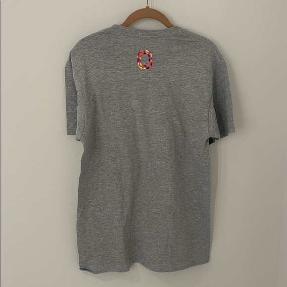 OVERTIME Graphic T Shirt Men's‎ Grey Short Sleeve Crew Neck Size Medium Verified - Picture 3 of 7